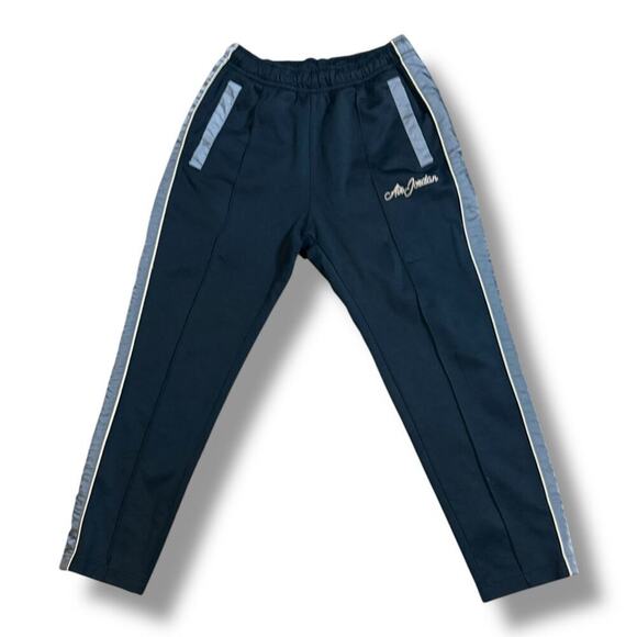 Retro Nike Air Jordan Joggers Mens Remastered CD5773-010 Black Gray Size L READ - Picture 1 of 8